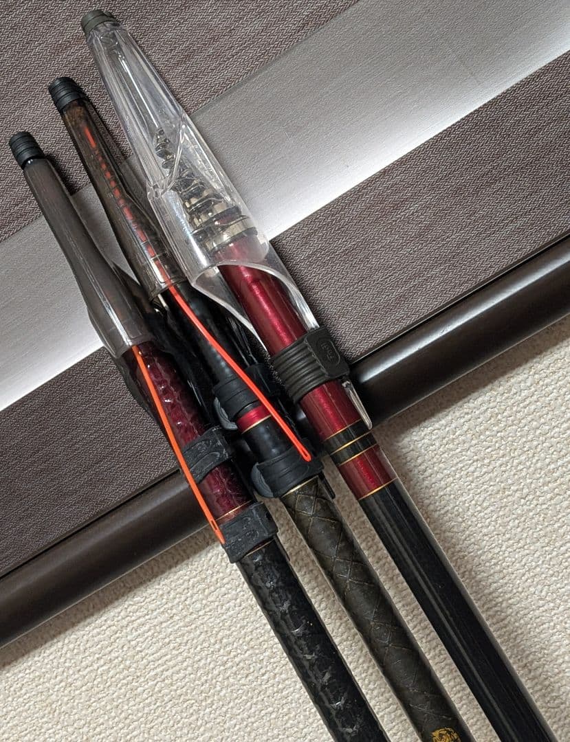 ダイワカーボウィスカー飛竜1号5.4mシマノファインカーボン1号5.4m+一本