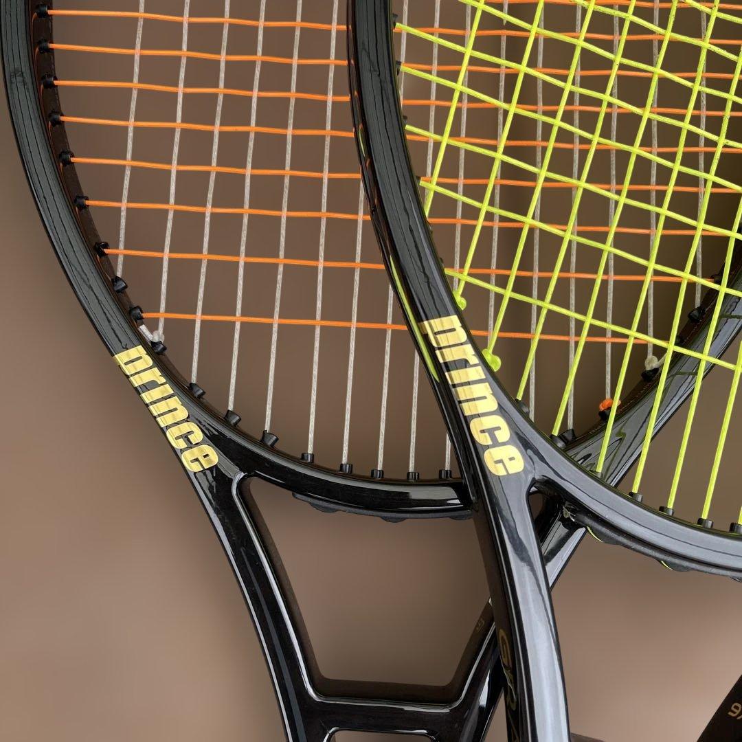 Prince Graphite テニスラケット 97平方インチ 2本セット