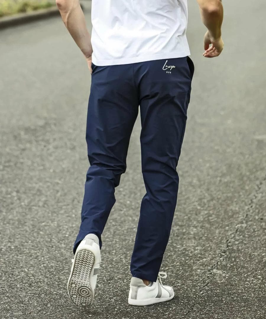 LUXEAKMPLUS 24SS サイドジップ ロゴ パンツ GOLF ゴルフ
