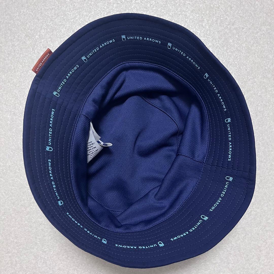 COLE HAAN UNITED ARROWS バケットハット ネイビー64cm