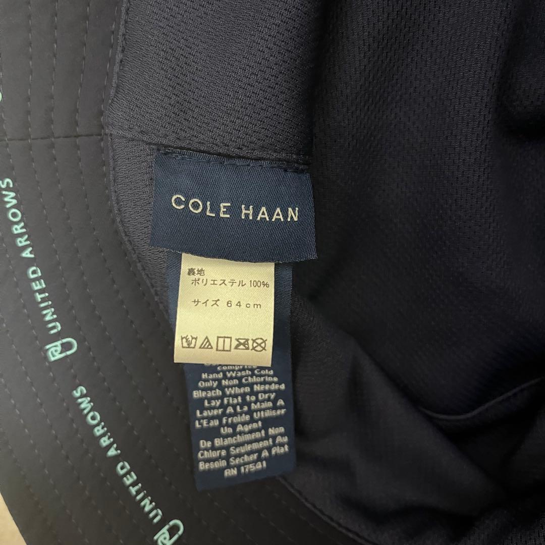 COLE HAAN UNITED ARROWS バケットハット ネイビー64cm