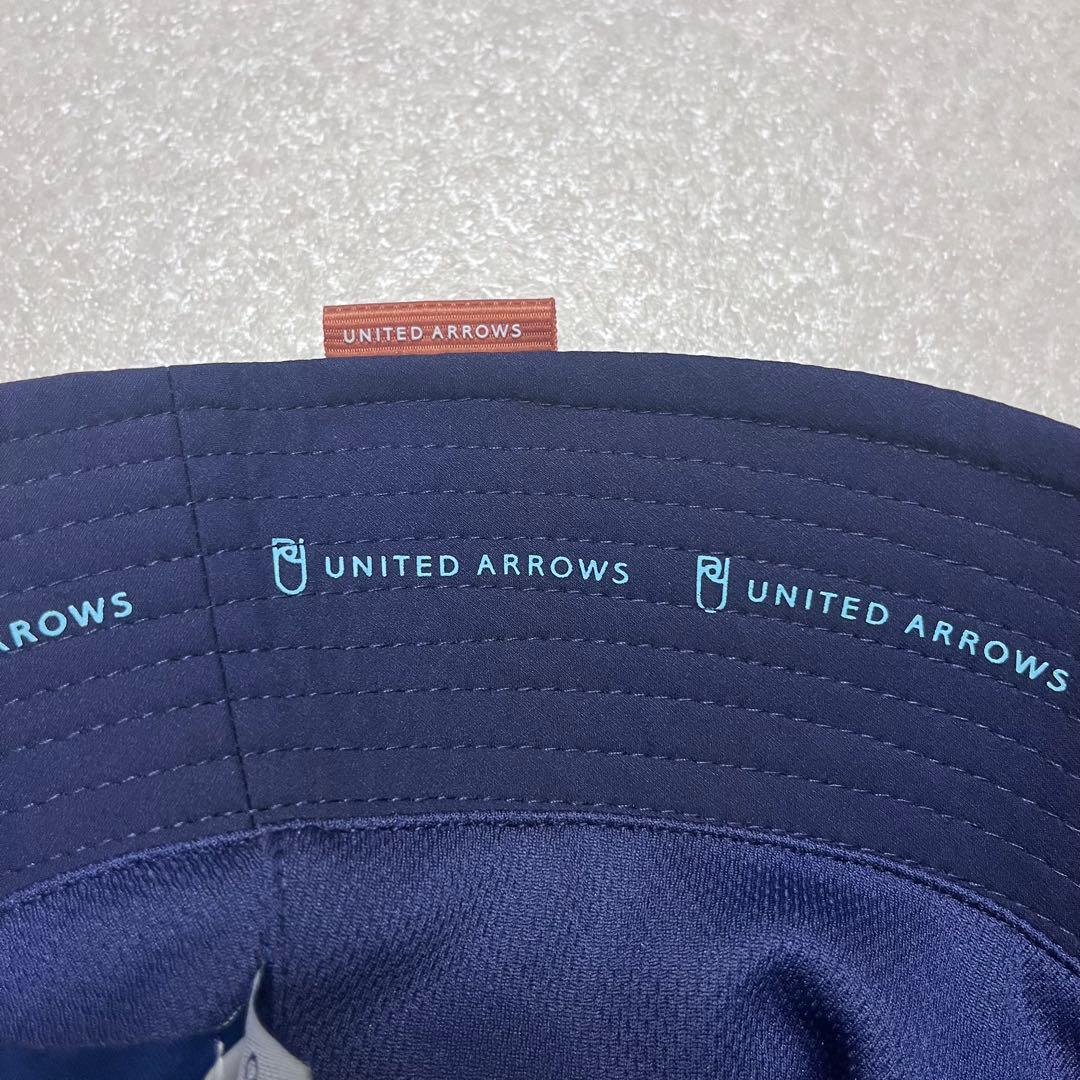 COLE HAAN UNITED ARROWS バケットハット ネイビー64cm