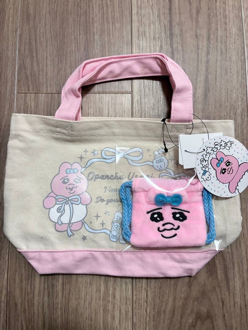 おぱんちゅうさぎ　りったいシール　トートバック　エコバッグ　ポーチ　9点セット