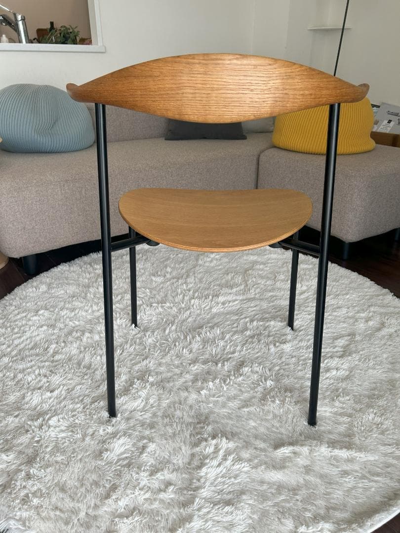 CH88T オーク材オイル仕上げ　ブラックフレームCARL HANSEN&SON