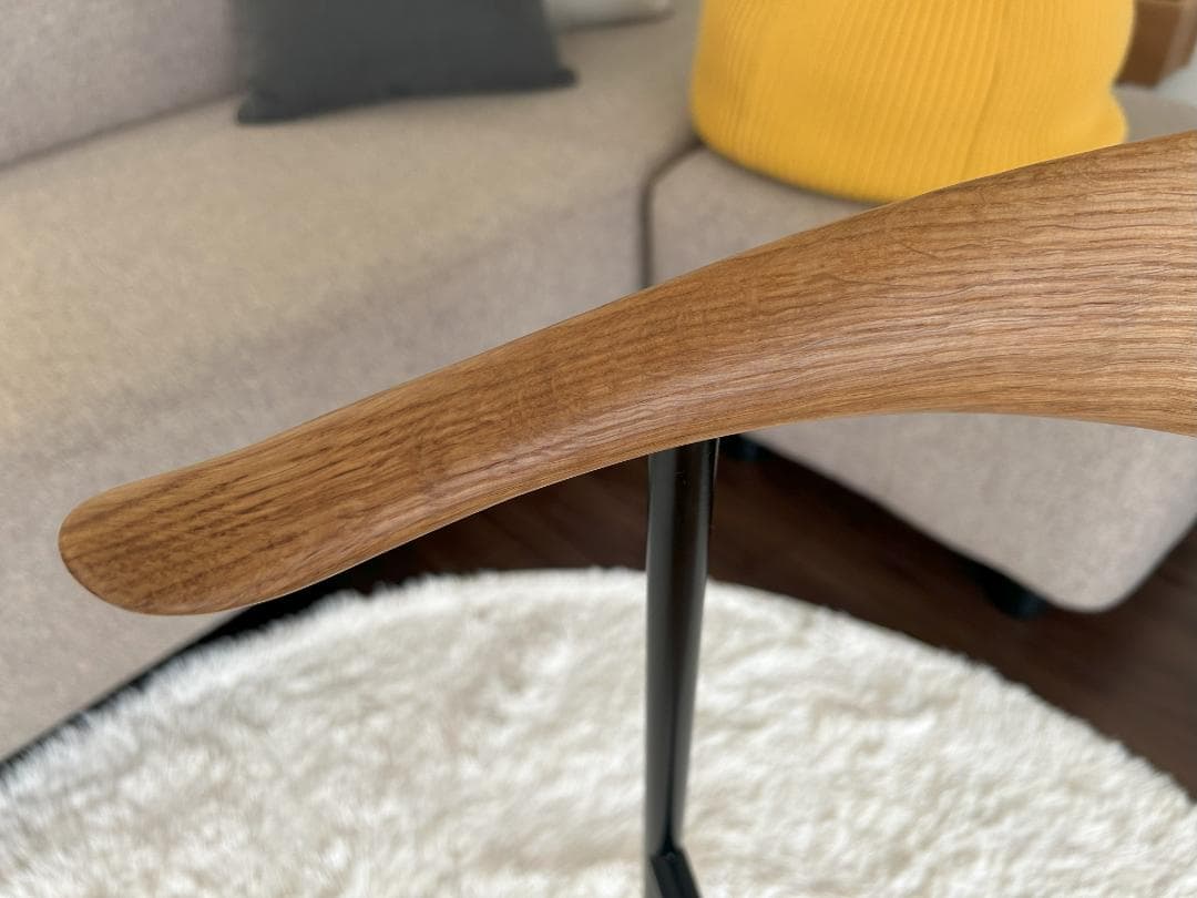 CH88T オーク材オイル仕上げ　ブラックフレームCARL HANSEN&SON