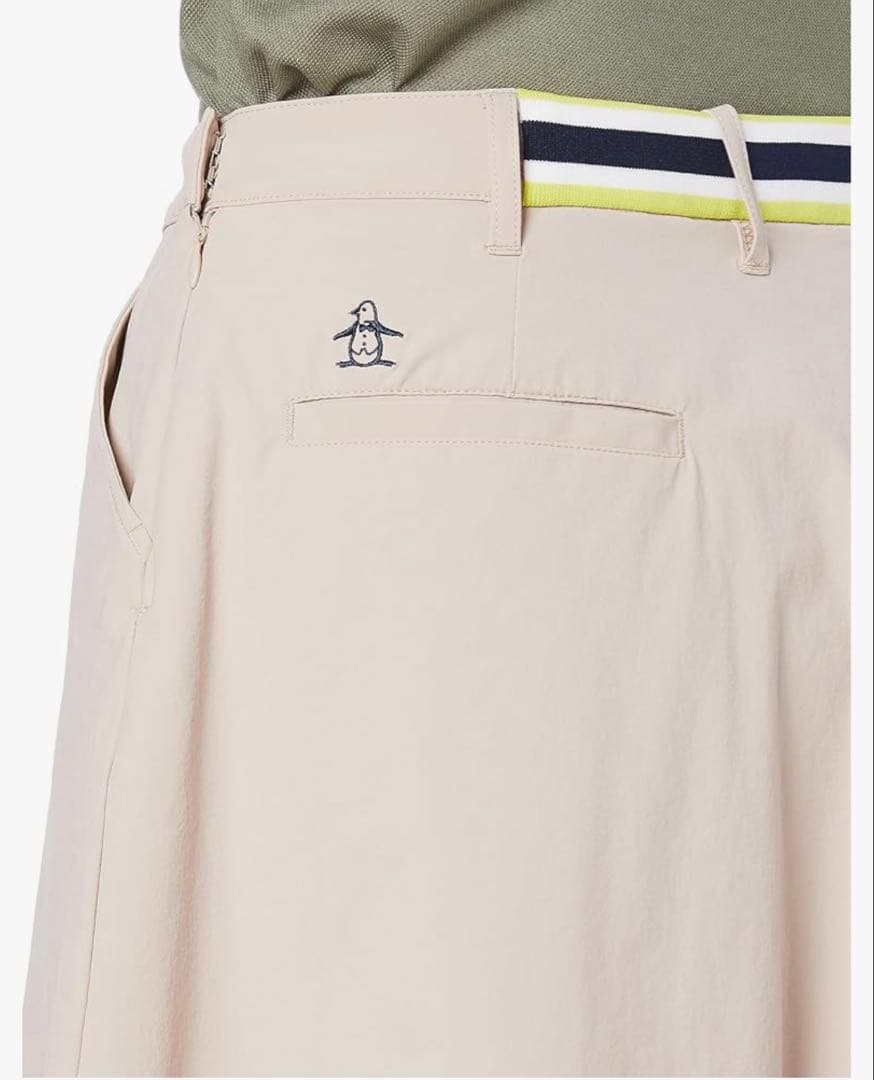 美品マンシングウェア　ゴルフスカート　L レディースゴルフウェア　ベージュ