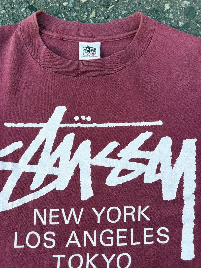 OLD STÜSSY オールドステューシー 00s ビンテージ 白タグ USA製