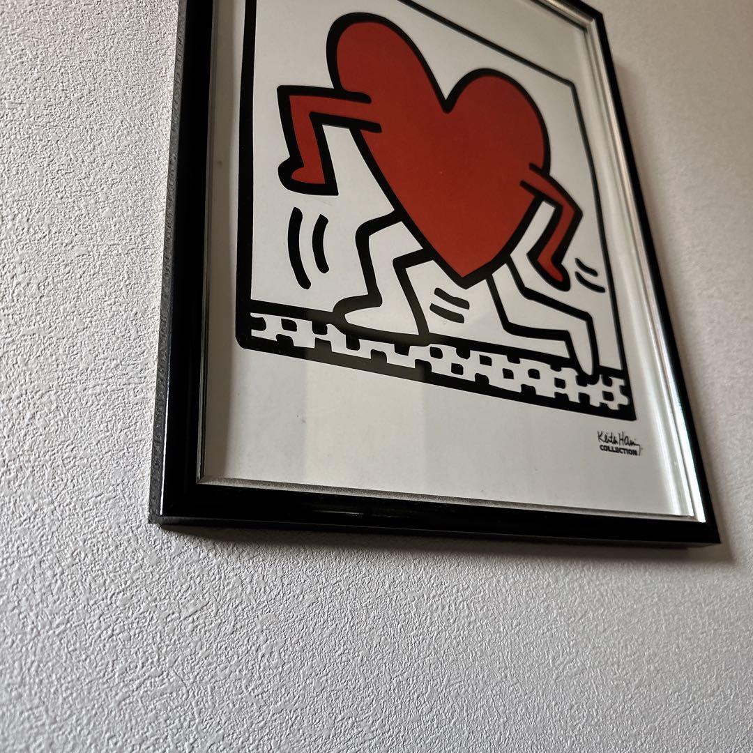 キースヘリング Keith Haring 額入りポスター アート インテリア