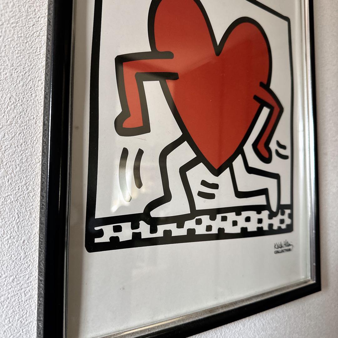 キースヘリング Keith Haring 額入りポスター アート インテリア