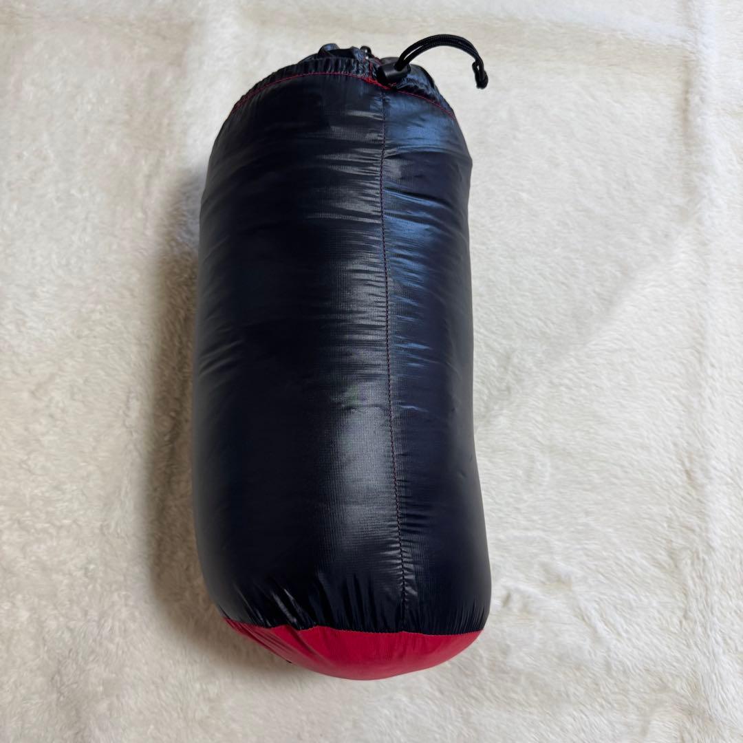 美品NANGA ダウンシュラフ450STDオーロラテックス赤黒クリーニング済