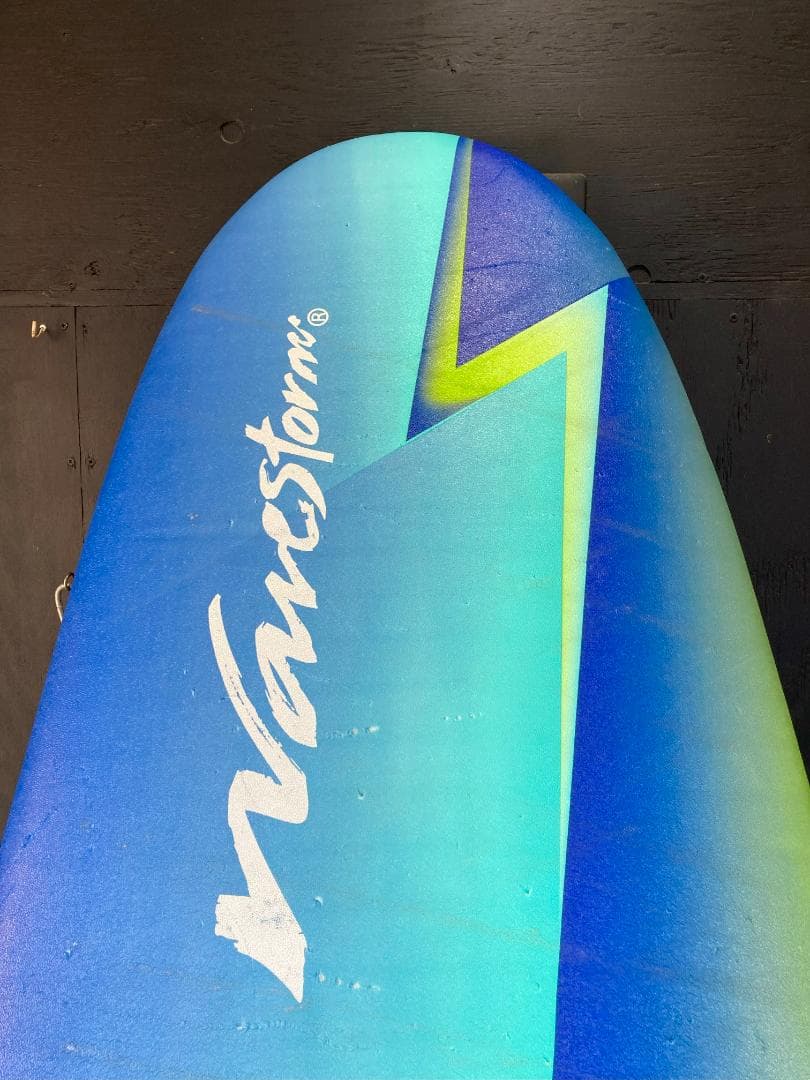 コストコ　サーフボード8ft　WaveStorm ロングボード 青・緑
