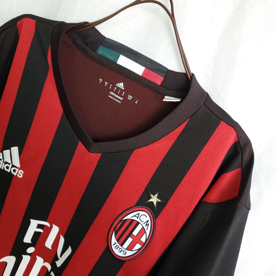 Adidas セリエA ACミラン Milan ユニフォーム ウェア 赤 半袖