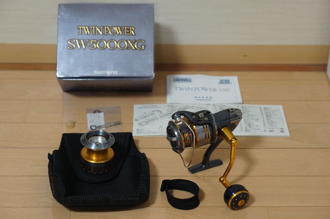 09 TWIN POWER SW 5000XG スピニングリール 美品ジャンク