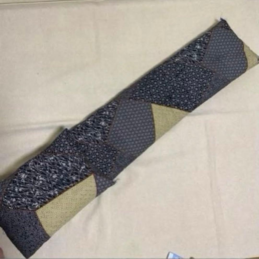 寺子屋 長座布団 長枕 真綿100% 和柄新品未使用 アジアン 和風 昼寝枕