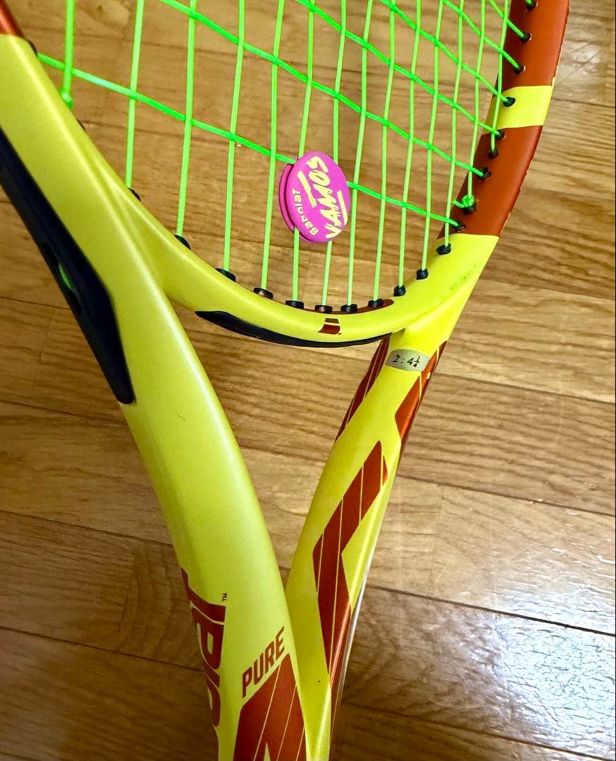 バボラFrench Openカラー G2 PURE AERO 硬式テニスラケット
