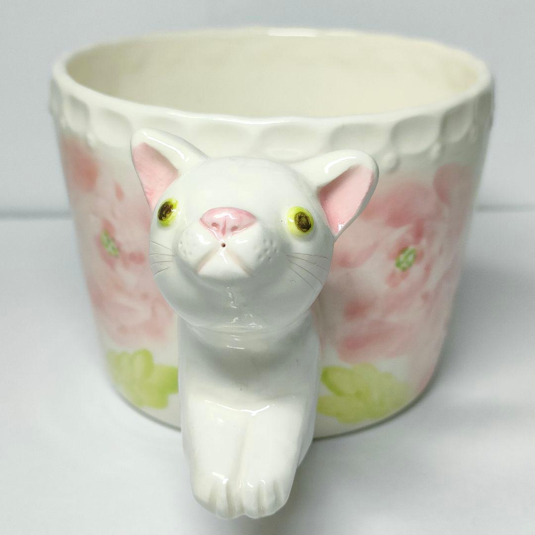 【新品】Sugar Poppo 飛び出す　猫土鈴カップ シュガーポッポ