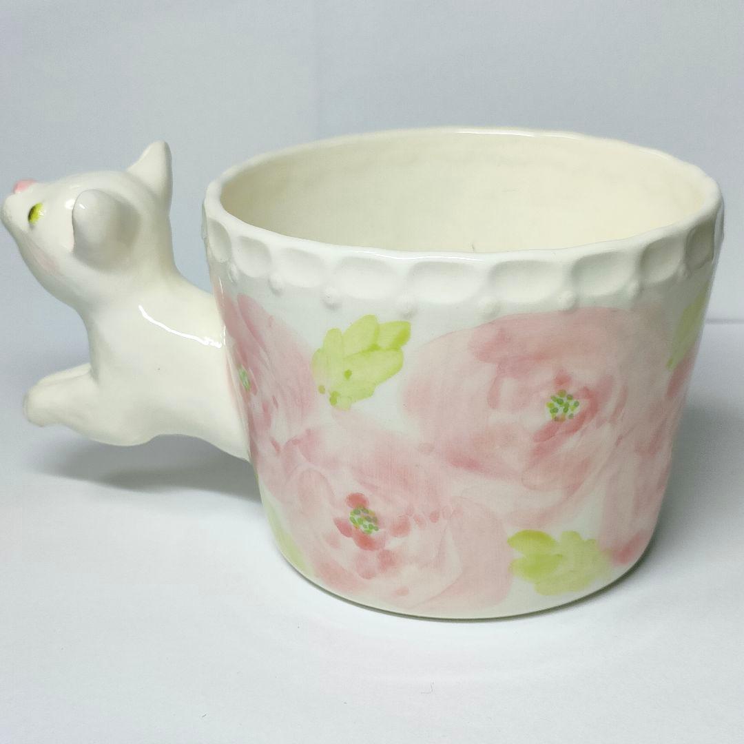 【新品】Sugar Poppo 飛び出す　猫土鈴カップ シュガーポッポ