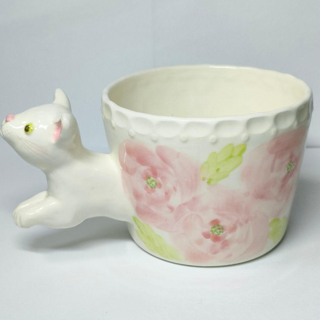 【新品】Sugar Poppo 飛び出す　猫土鈴カップ シュガーポッポ