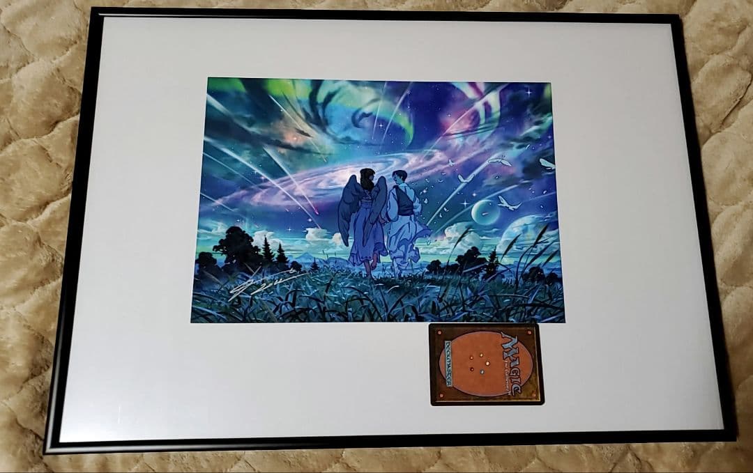 霊体の先達 Johannes Voss 複製原画 サイン入り サインド  MTG