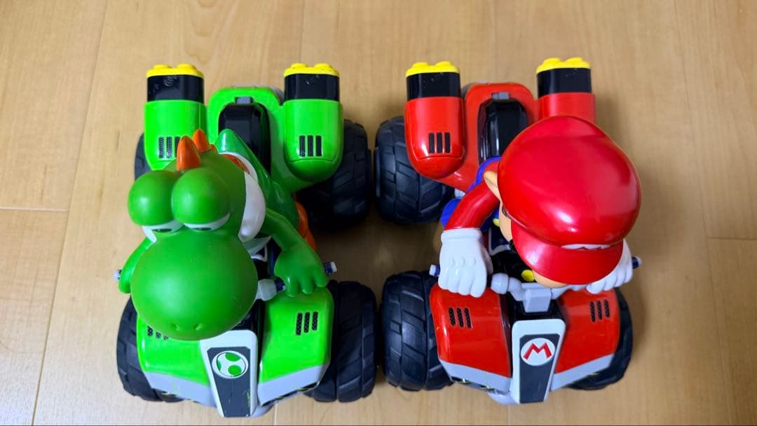 マリオカート ヨッシー マリオ ラジコン RCカー 2台セット