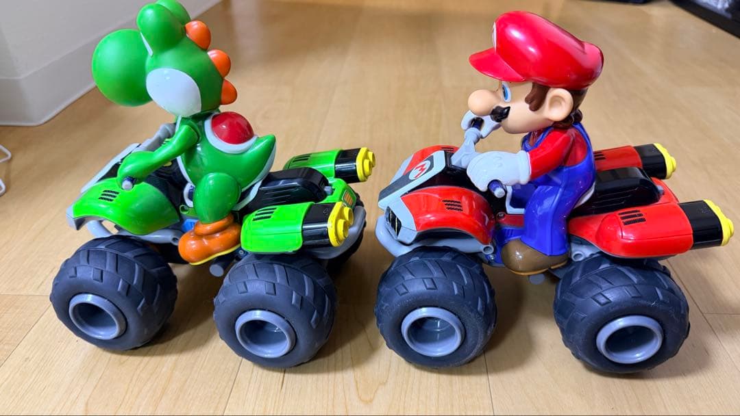 マリオカート ヨッシー マリオ ラジコン RCカー 2台セット