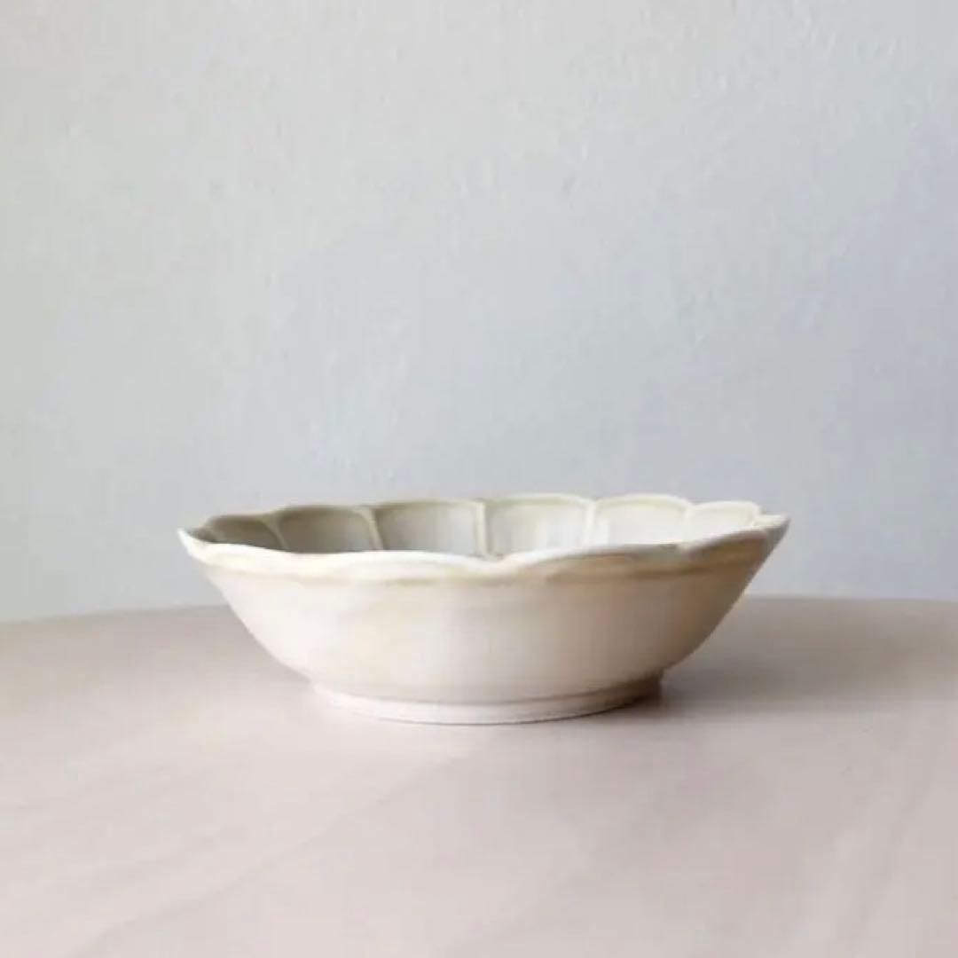 美濃焼　リンカ　輪花　カレー皿　22cm 16cm 小鉢　15枚　5セット