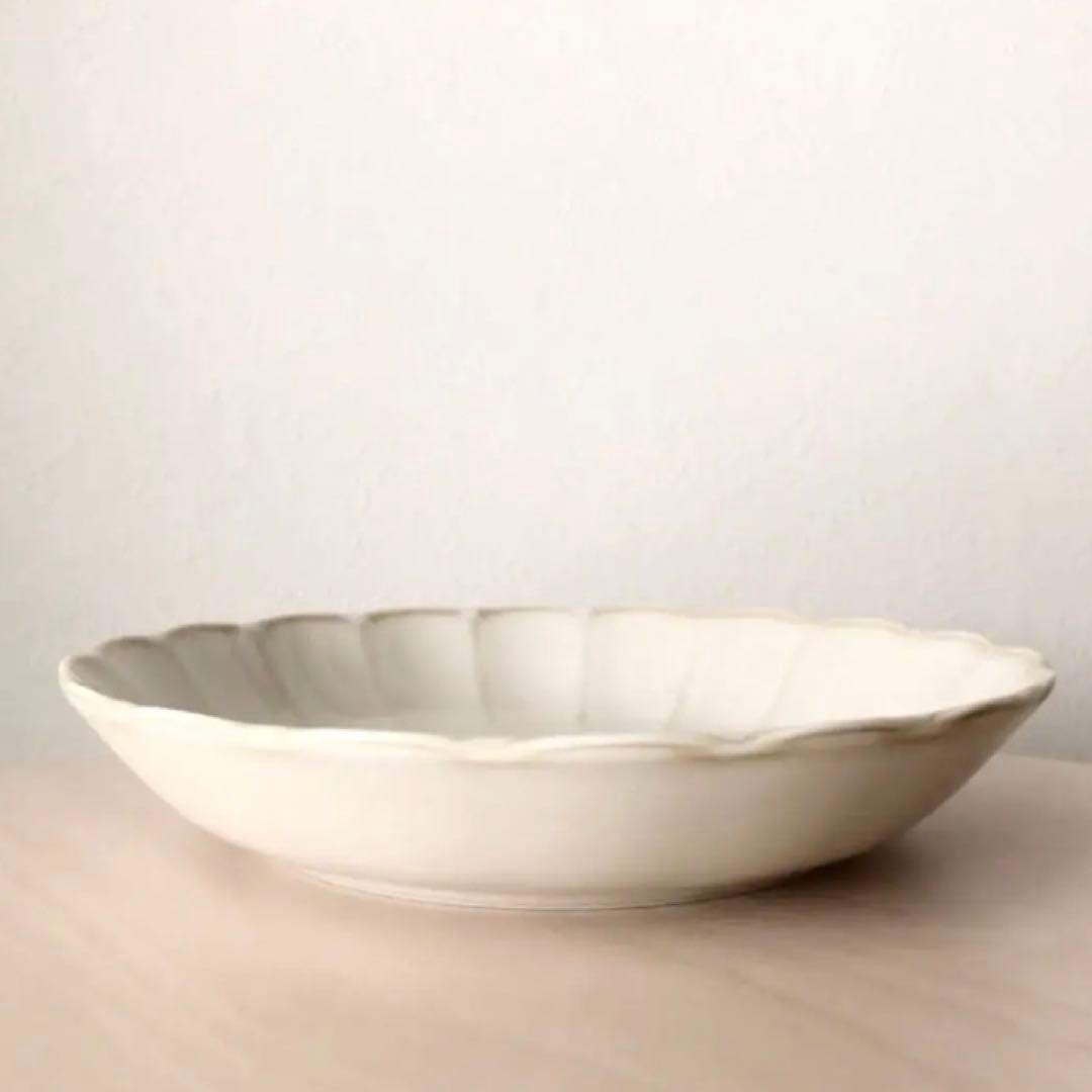 美濃焼　リンカ　輪花　カレー皿　22cm 16cm 小鉢　15枚　5セット
