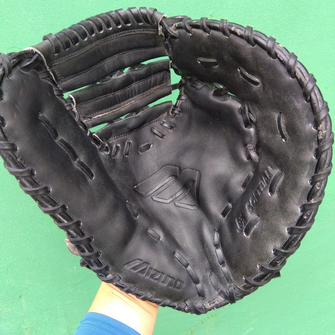 【激レア】野球 グローブ 一般 軟式 ソフトボール ファーストミット ミズノ