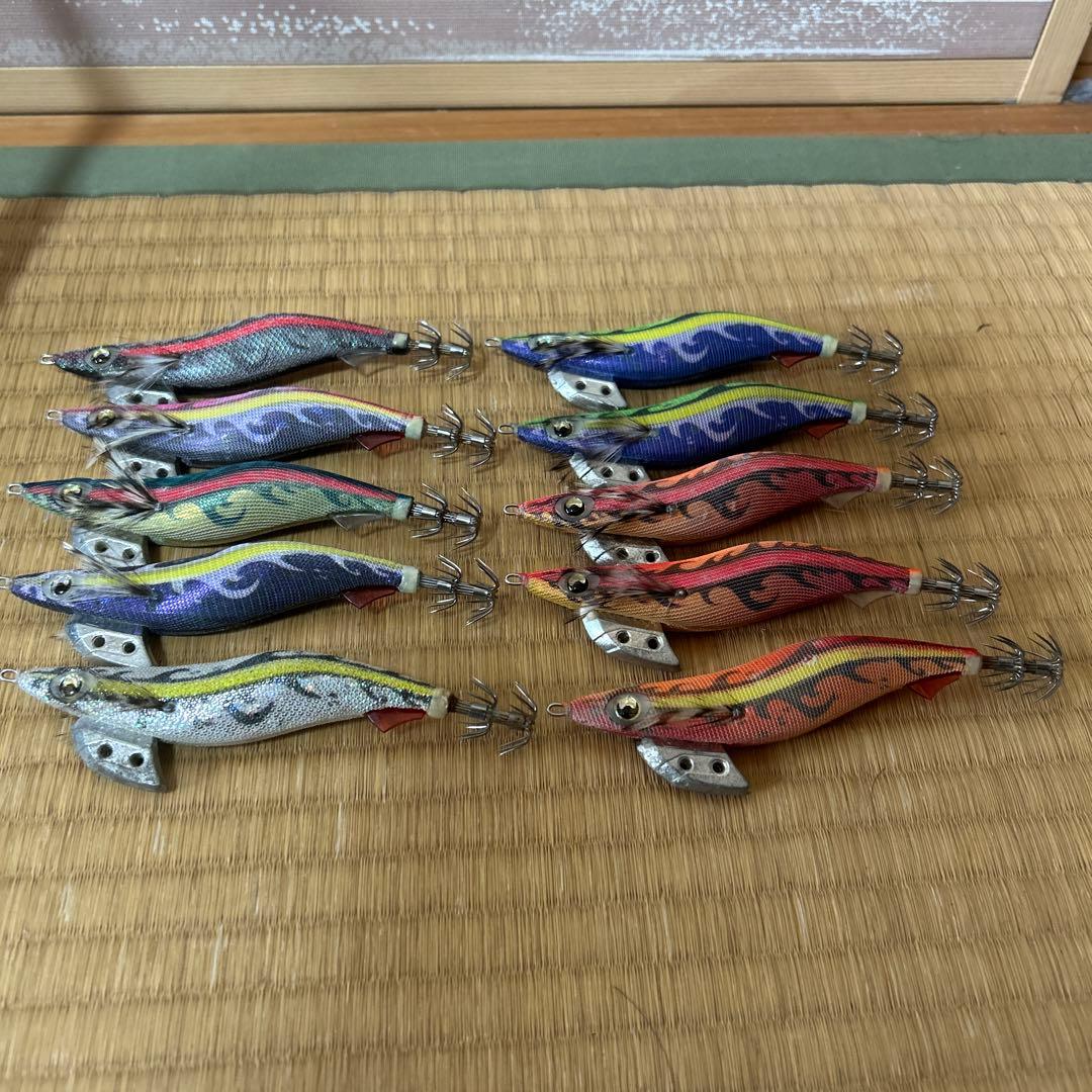 エギ王K廃盤 黒潮スペシャルオナガゴールドなど3.5号10個セット