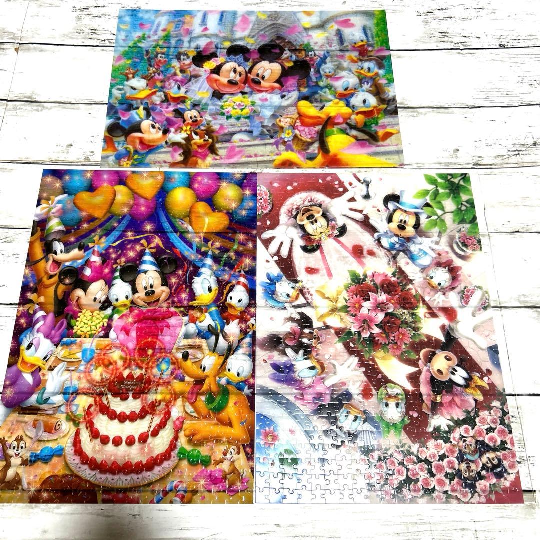 ディズニー ステンドアートジグソーパズル まとめ売り フレーム パズル