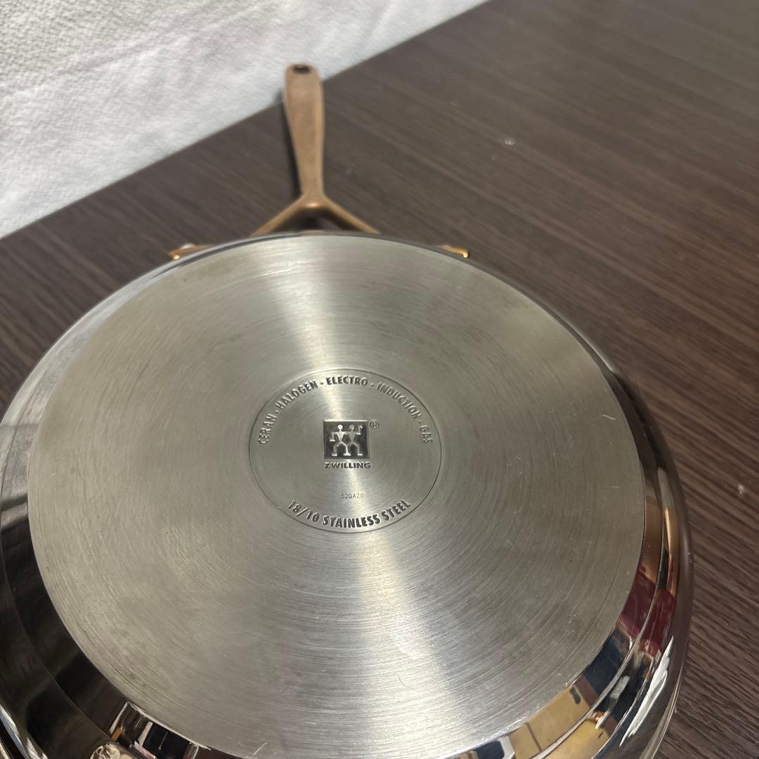 ツヴィリング　オールステンレスフライパン 約25cm