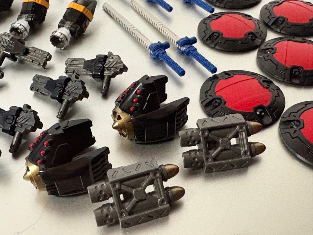 ダイアクロン　ボレットコア　サグバスター　アクセラブースター　他