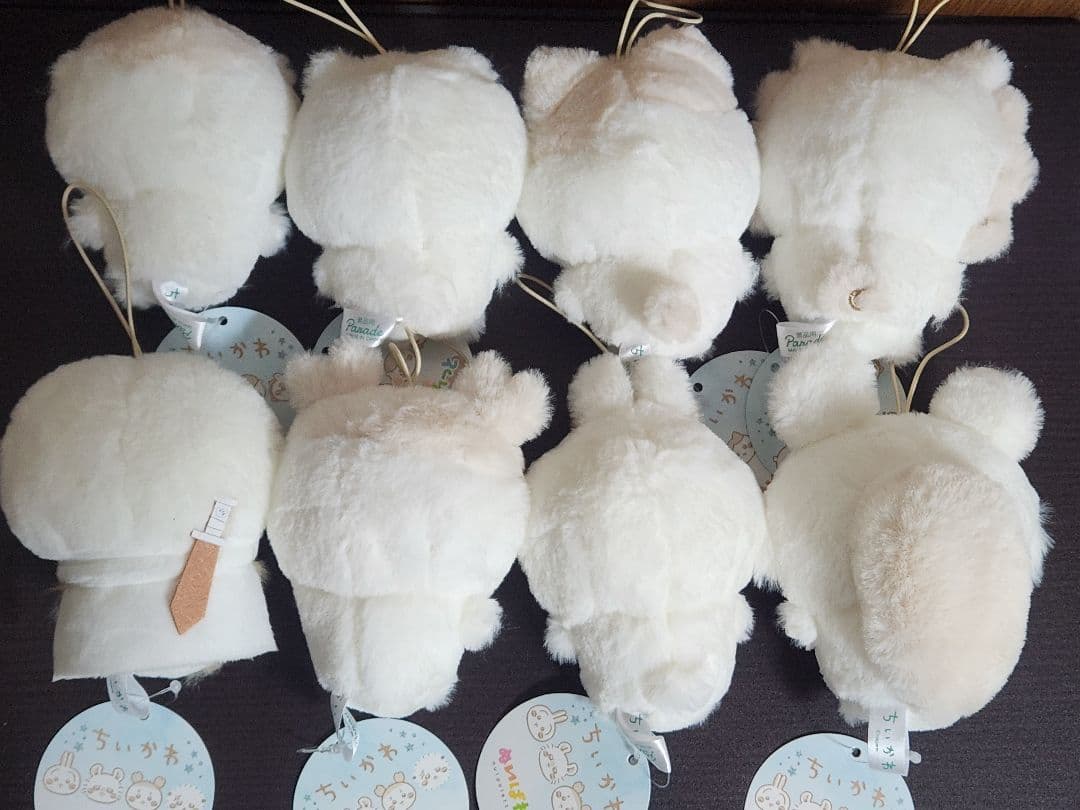 ちいかわ ぬいぱれっと ミルク色 マスコット 8種セット