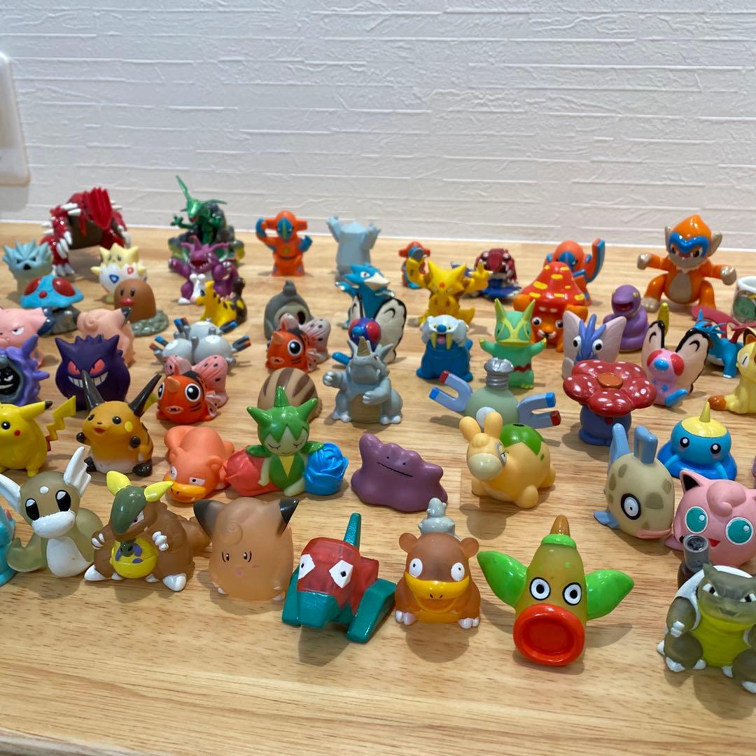 ポケモン指人形など　約85体 レア・クリア・ビッグフィギュア含む