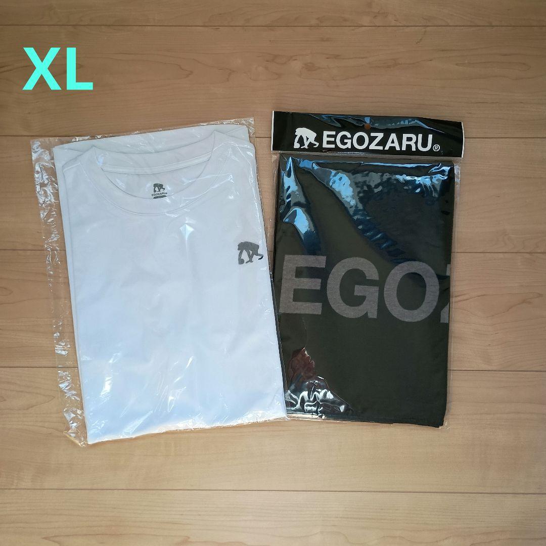 【新品未開封品】エゴザルタオル　黒　Tシャツ　XL　白　バスケ