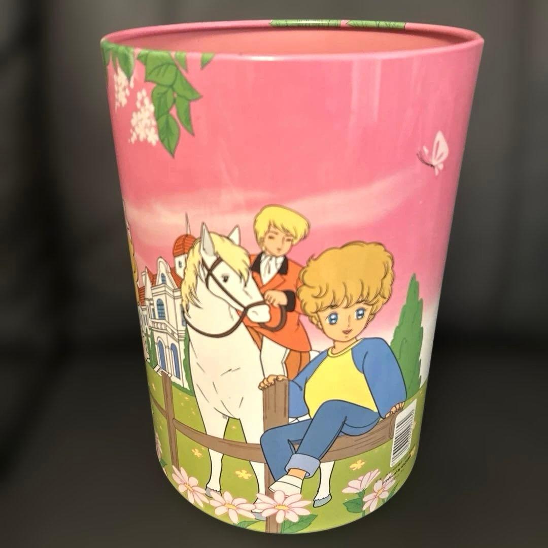 レディレディ!！　ペール缶　レトロ　ダストボックス　缶　物入れ　スチール缶