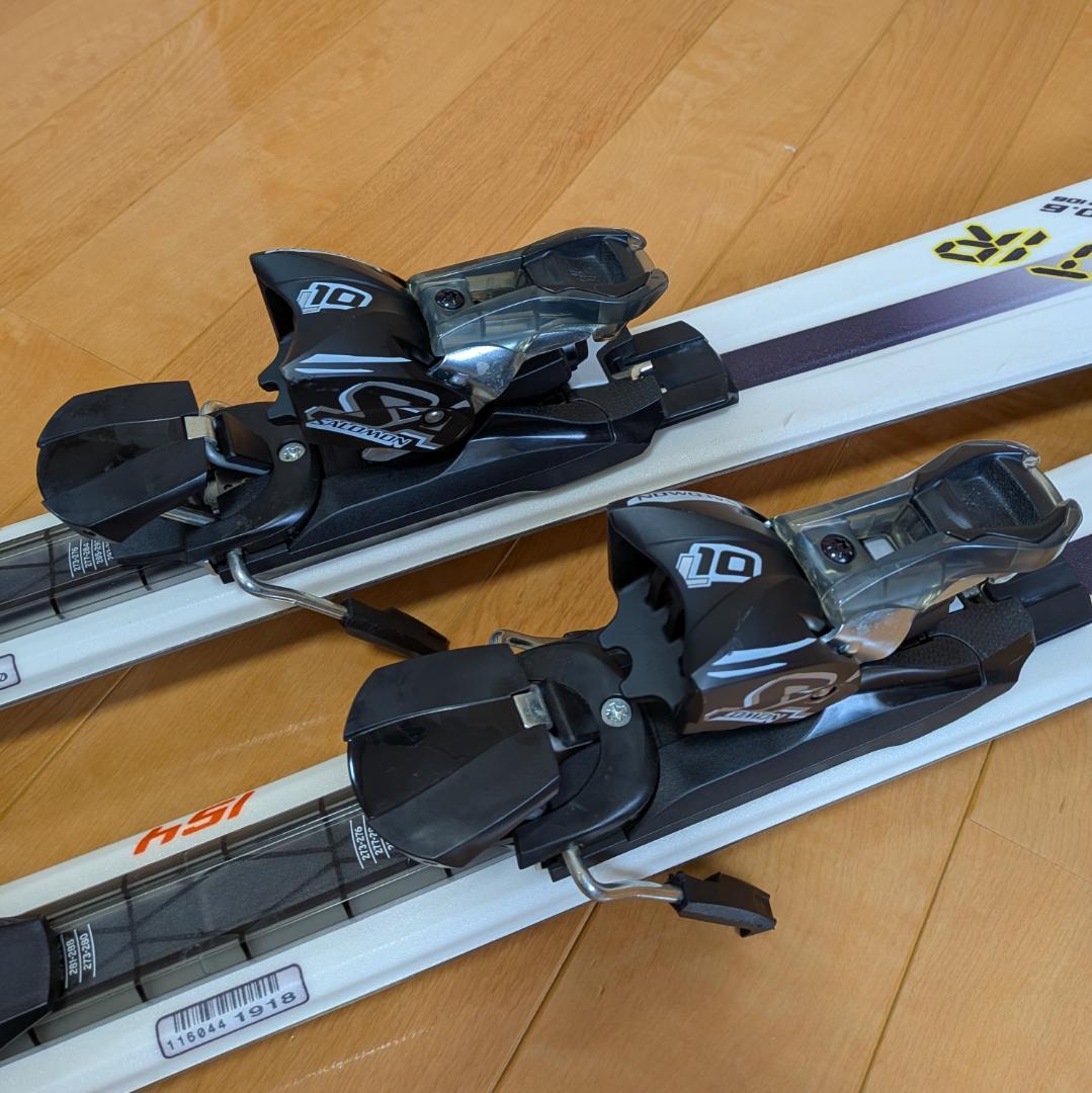 サロモン SALOMON KART IR（154cm）ストック付き