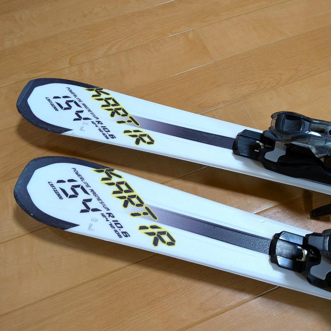 サロモン SALOMON KART IR（154cm）ストック付き