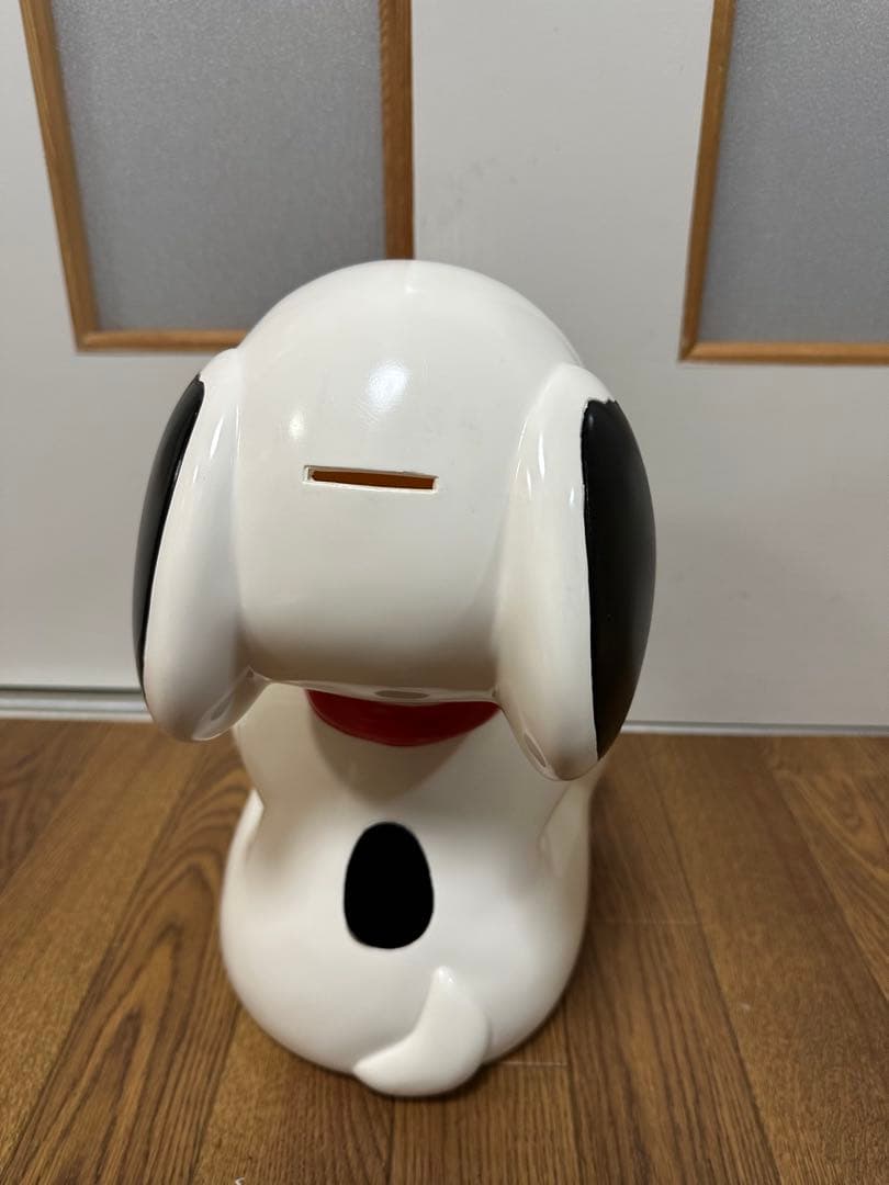 希少超貴重　スヌーピー でっかい貯金箱 昭和レトロ 置物
