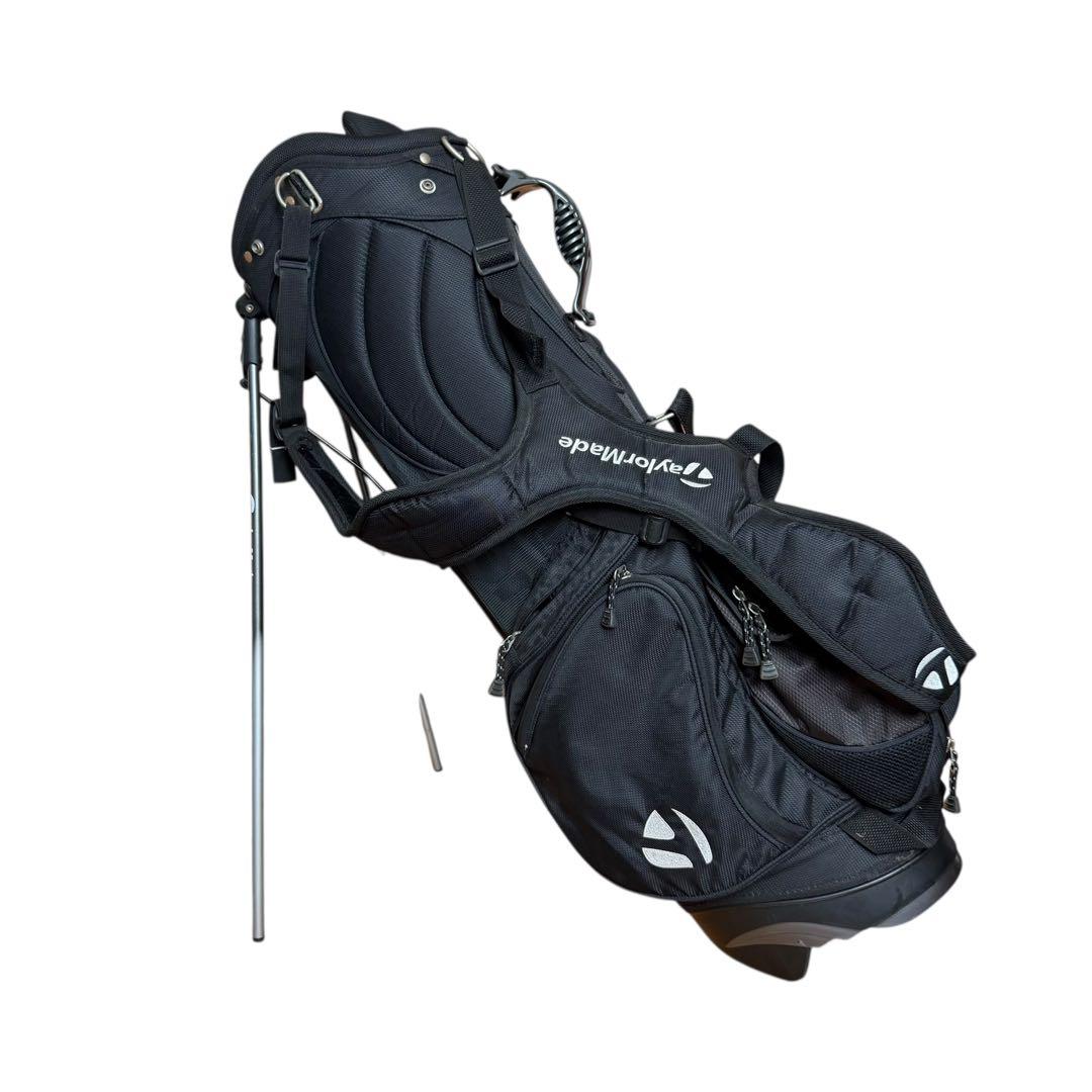 【スタンド式】TaylorMade キャディバッグ 6口 ブラック