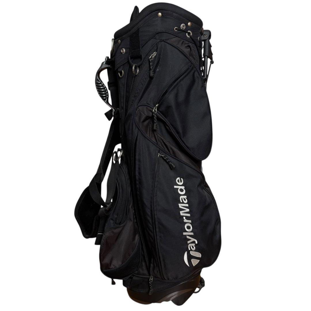 【スタンド式】TaylorMade キャディバッグ 6口 ブラック