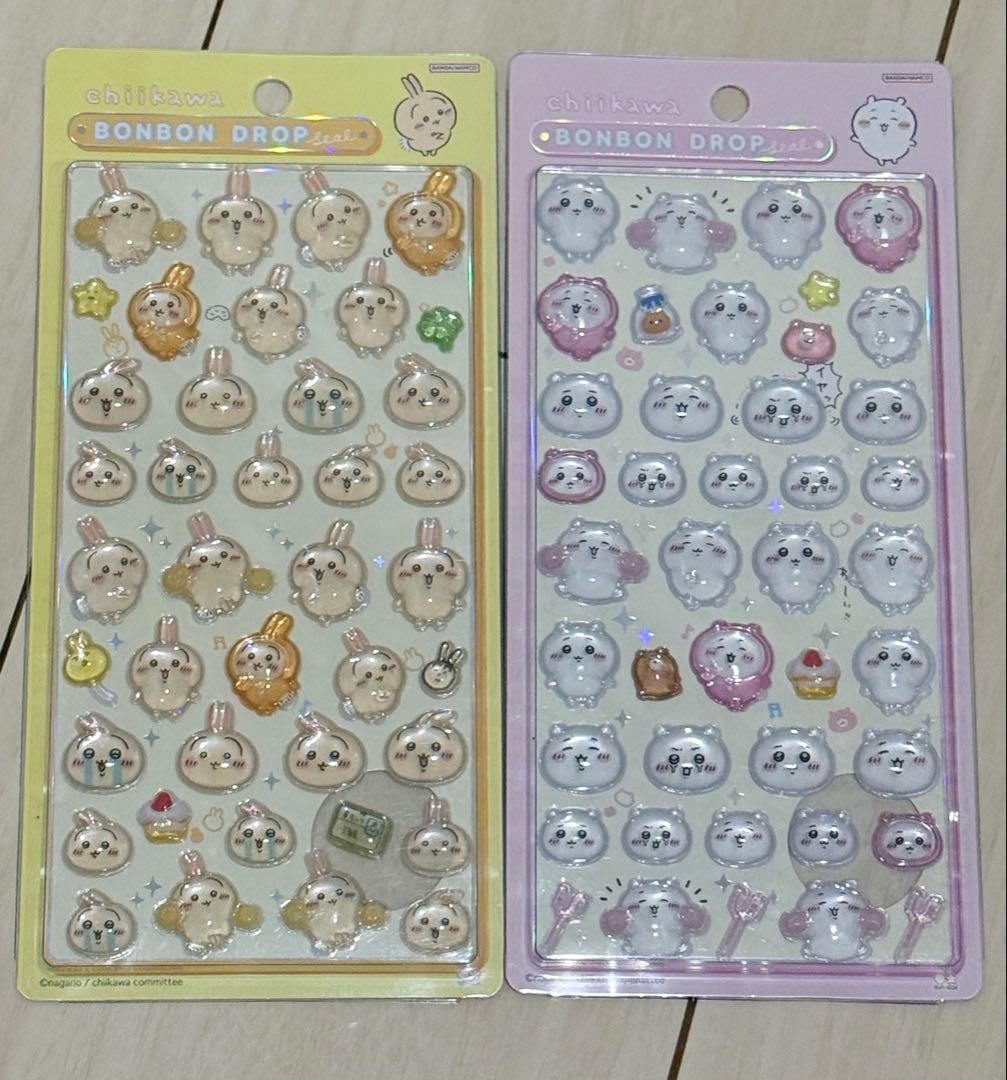 【正規品】ボンボンドロップシール　ちいかわ　第一弾　4種