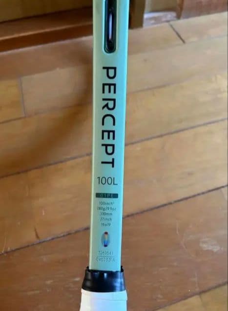 おまけ付き　YONEX PERCEPT 100L テニスラケット