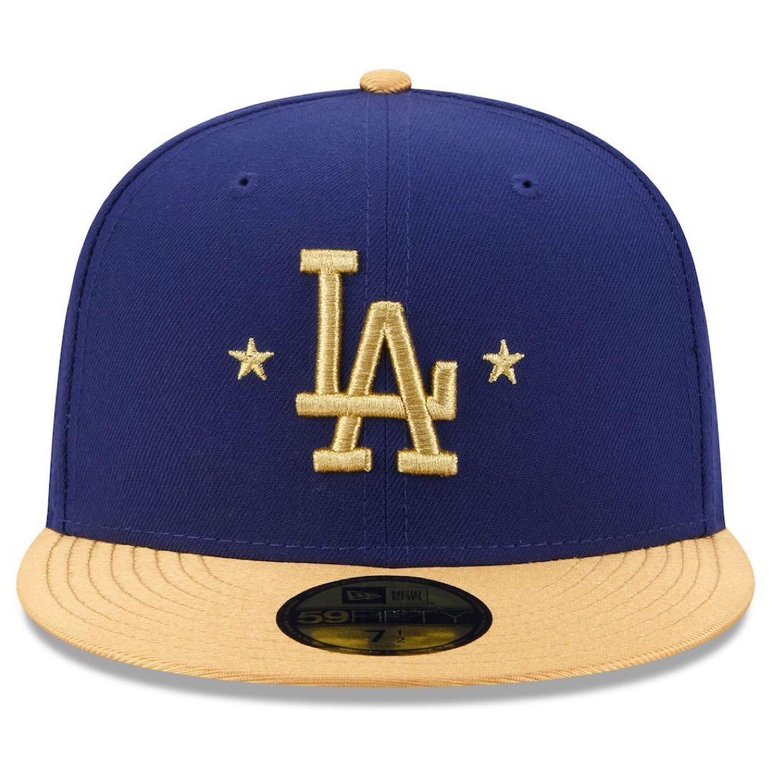 ニューエラ キャップ ドジャースゴールドコレクション 59FIFTY 7 3/8