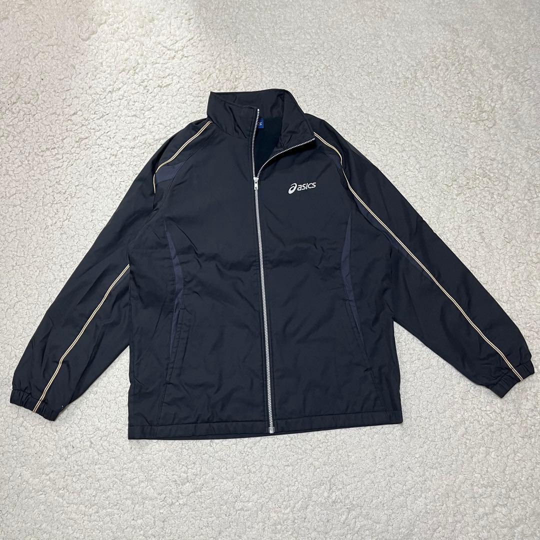 【美品】アシックスasics ウインドブレーカーウィンドジャージ上下セットアップ