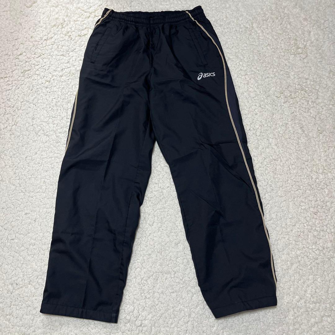 【美品】アシックスasics ウインドブレーカーウィンドジャージ上下セットアップ