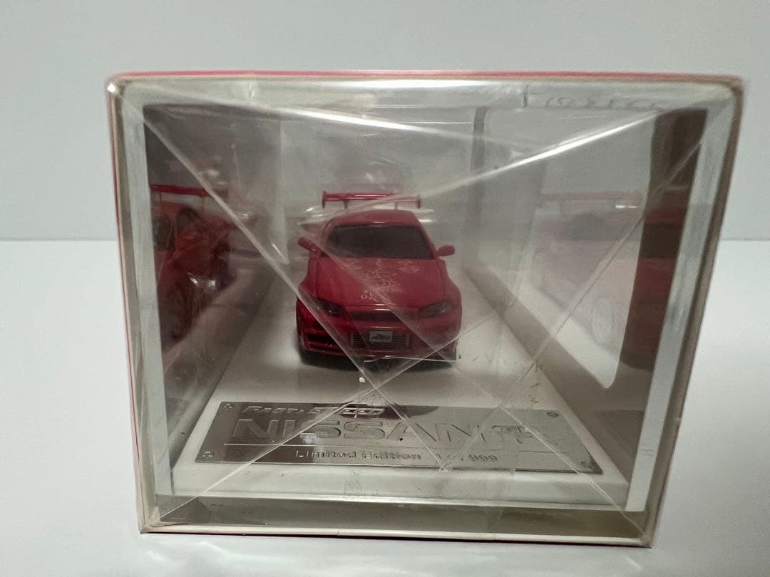 ミニカー Skyline GT-R34 Pink Fast&Furious Figure