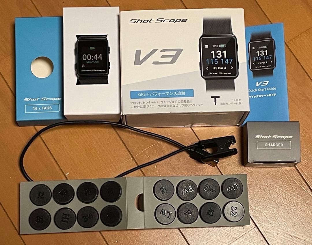 shot scope v3 （GPS・トラッキングウォッチ）