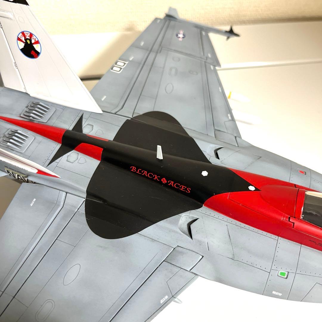 戦闘機プラモデル完成品1/48 F-18スーパーホーネット