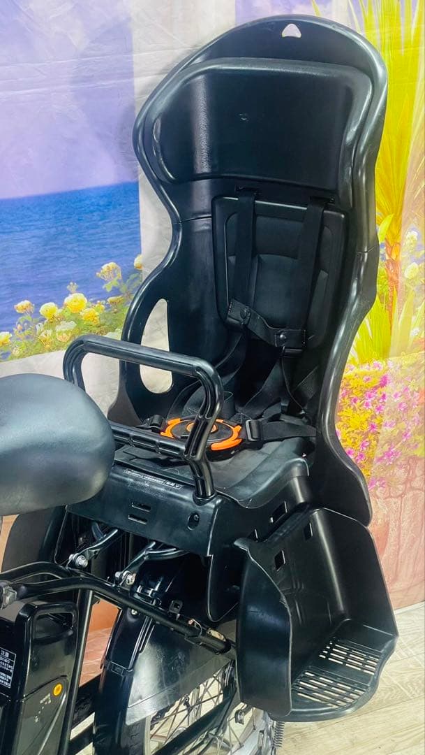 半年保証 パナソニックギュット⭐️13AH！子供乗せ電動アシスト自転車Y3254